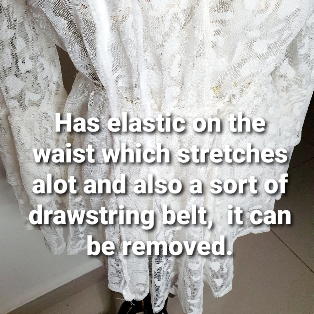 💥Dream Cloud Lace Romper - Picture 6 of 15